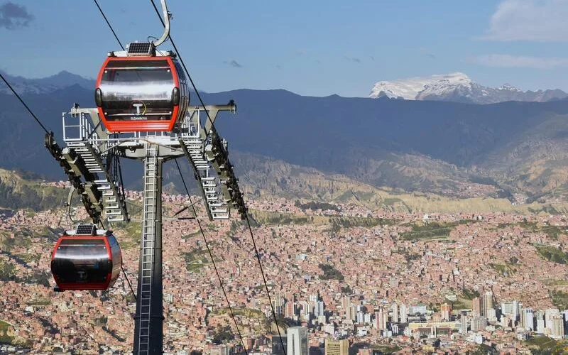Seilbahnfahrt und Besuch des Hexenmarkts in der Andenmetropole La Paz