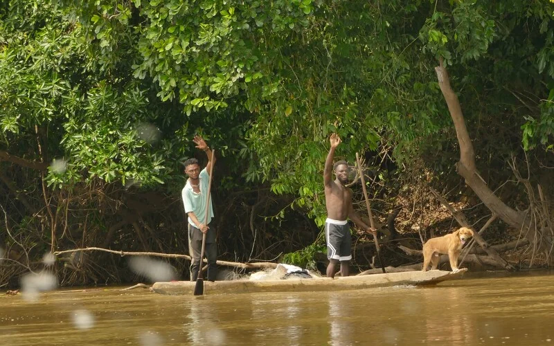 Bootstour auf dem Kongo-Fluss