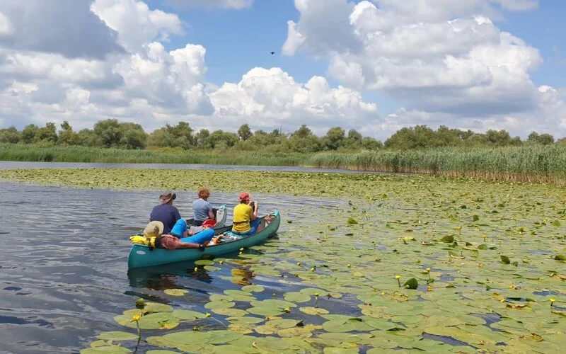 Wanderungen in Letea, Fahrt Periprava und Seenkomplex Merhei-Matita