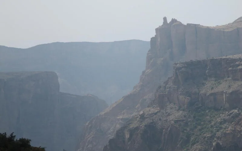 Trekkingstart im Jebel Akhdar-Massiv