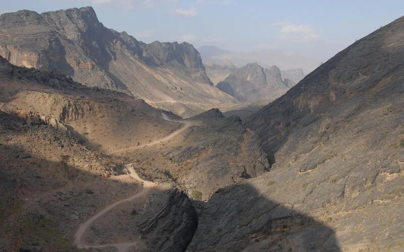 Tageswanderungen im Bergmassiv des Jebel Akdhar