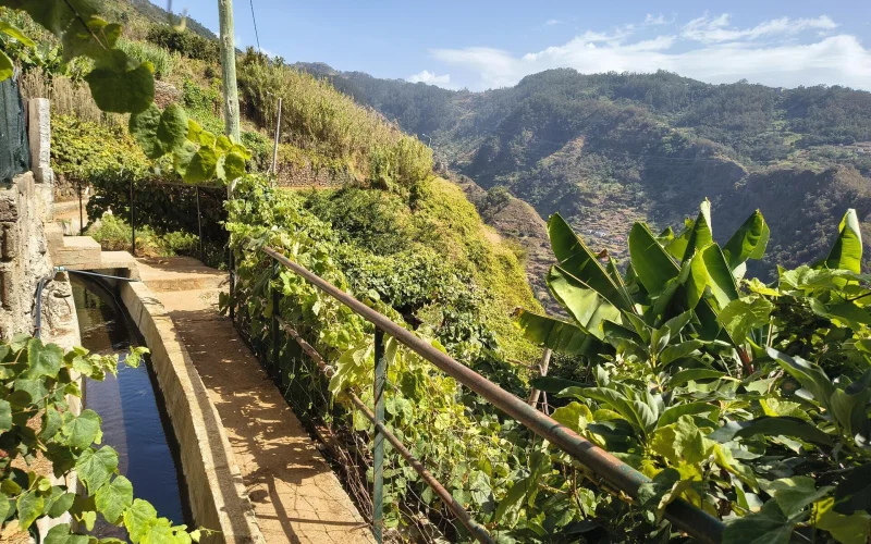 Erste Levada-Wanderung im sonnigen Süden