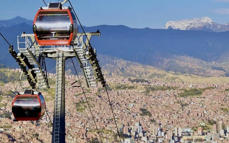 Seilbahnfahrt und Hexenmarkt in La Paz, sowie Fahrt zum Titicacasee