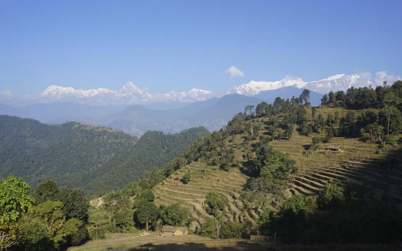 Trekking nach Panchase entlang Annapurna, Machhapuchhre und Dhaulagiri