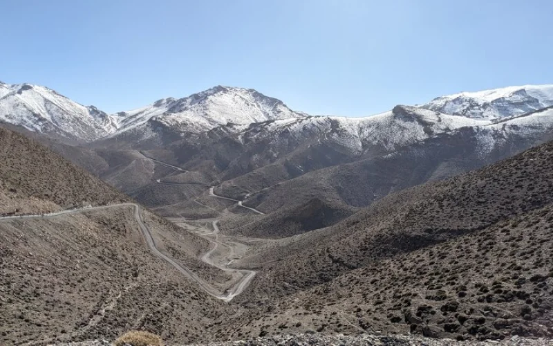 Passüberquerung ins benachbarte Mgoun-Tal und Fahrt nach Skoura 