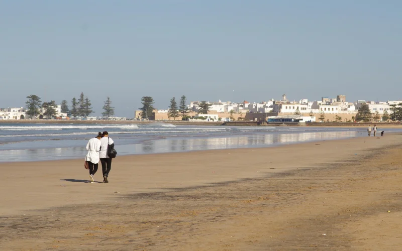 Transfer nach Essaouira und Erkundung der weißen Stadt