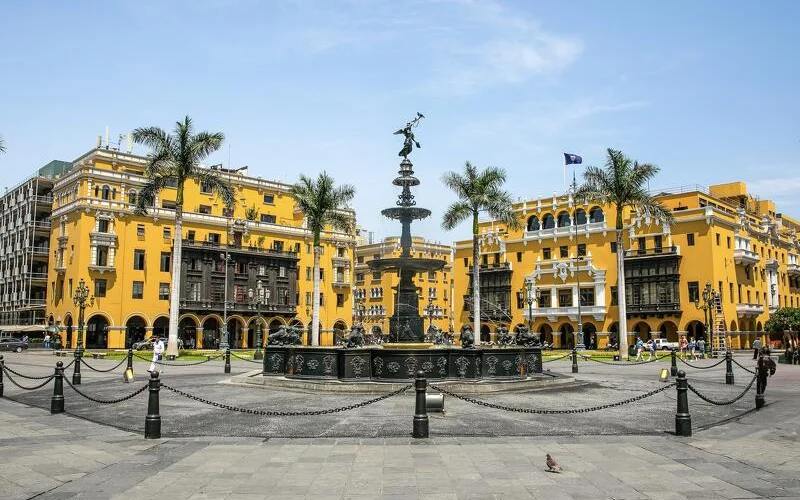 Ankunft in Lima und Rundgang durch die Altstadt