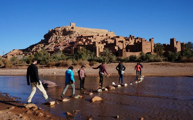 Besichtigung der Kasbah Aït Ben Haddou und Rückkehr nach Marrakesch