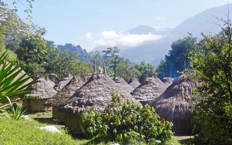 Start des fünftägigen Trekkings durch den Dschungel zur Ciudad Perdida