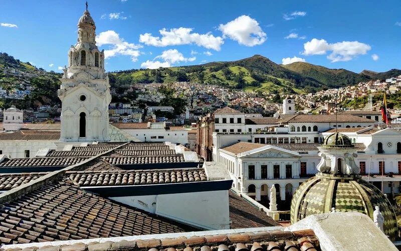 Spaziergang durch Quito und Rückflug mit Ankunft am Folgetag