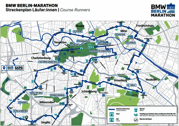 Karte: BMW BERLIN-MARATHON