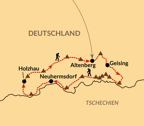 Karte: Trailrun über alle 14 Achttausender