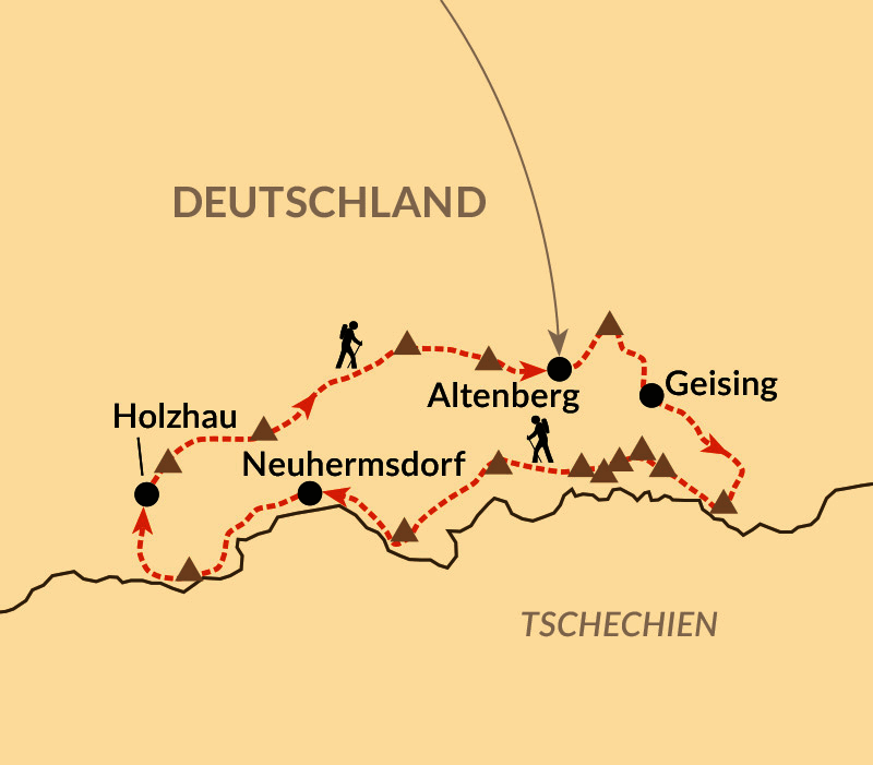 Karte: Trailrun über alle 14 Achttausender